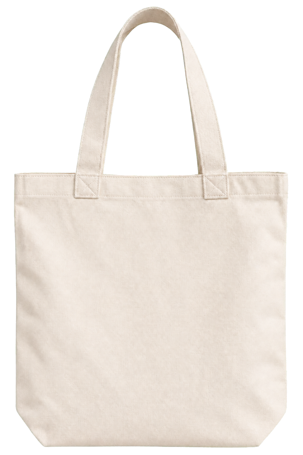 Natural Canvas Tote, front