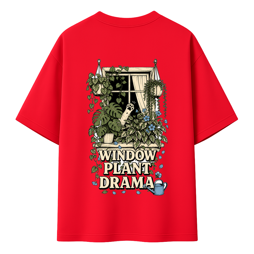 Window Plant Drama, back