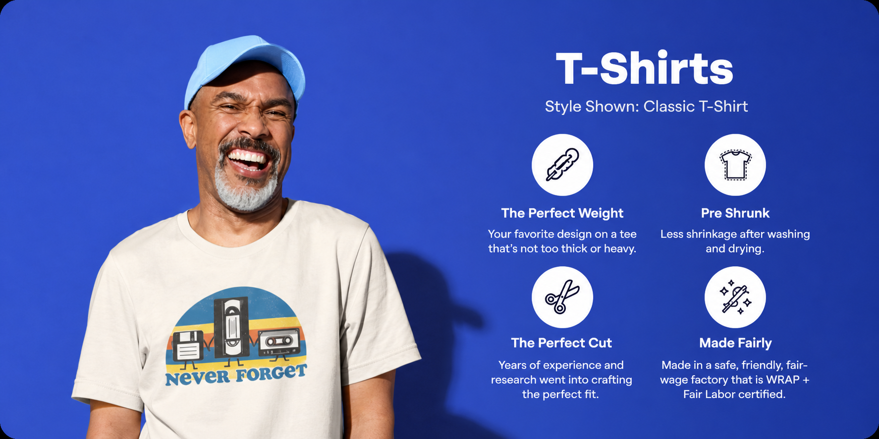 ROLIN T-shirts: perfect weight, pre-shrunk, carefully cut and fairly made